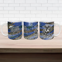 Montford Point Marines 1940s Est Ceramic Mug The Right To Fight 20000 Military Camouflage Art