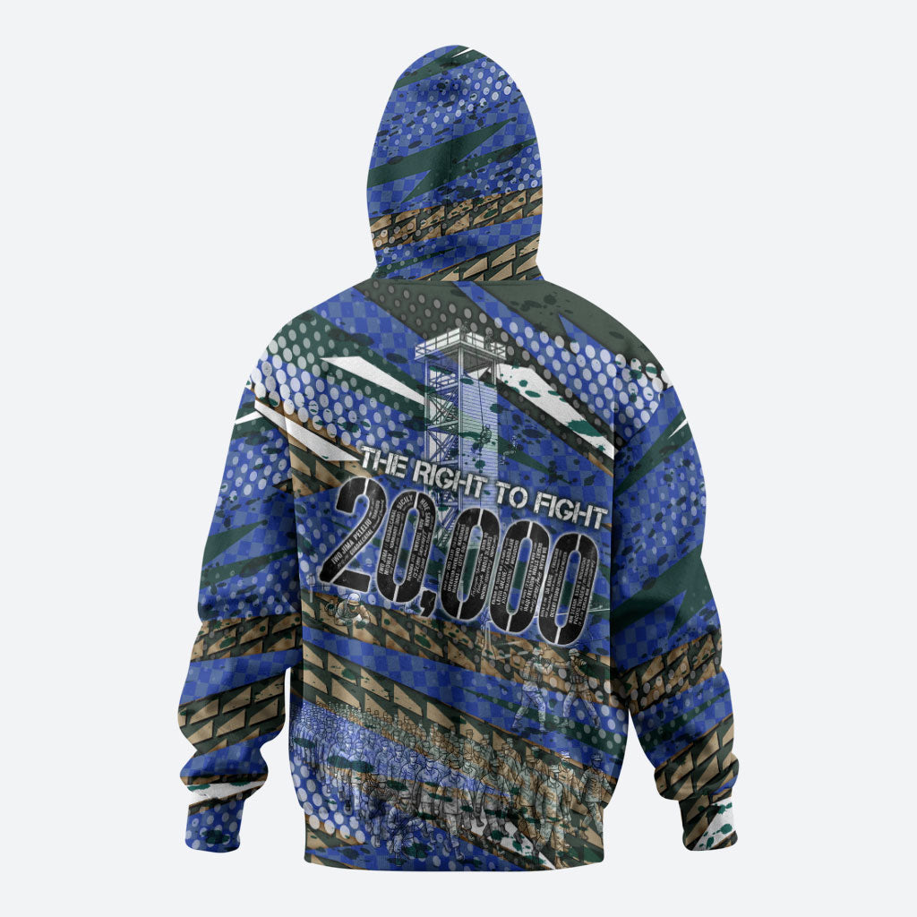 Montford Point Marines 1940s Est Hoodie The Right To Fight 20000 Military Camouflage Art