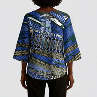 Montford Point Marines 1940s Est Kimono Sleeve Blouse The Right To Fight 20000 Military Camouflage Art