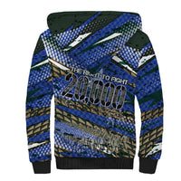 Montford Point Marines 1940s Est Sherpa Hoodie The Right To Fight 20000 Military Camouflage Art