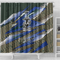 Montford Point Marines 1940s Est Shower Curtain The Right To Fight 20000 Military Camouflage Art