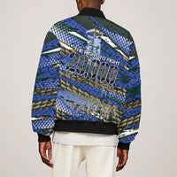 Montford Point Marines 1940s Est Sleeve Zip Bomber Jacket The Right To Fight 20000 Military Camouflage Art