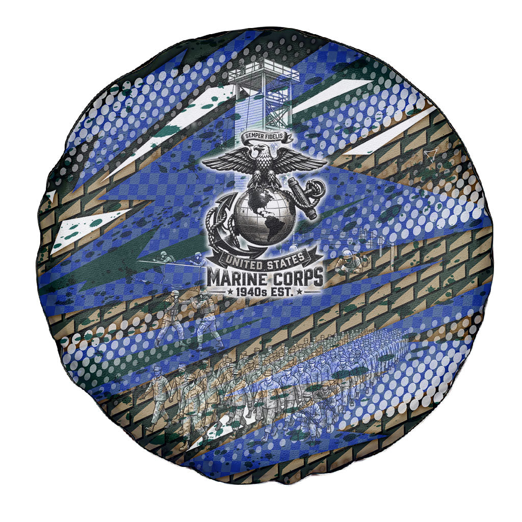 Montford Point Marines 1940s Est Spare Tire Cover The Right To Fight 20000 Military Camouflage Art