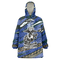 Montford Point Marines 1940s Est Wearable Blanket Hoodie The Right To Fight 20000 Military Camouflage Art