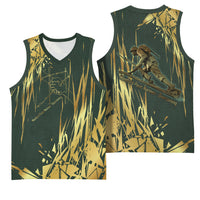 Montford Point Marines Overcoming Basketball Jersey Military History Camouflage Art