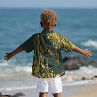 Montford Point Marines Overcoming Kid Hawaiian Shirt Military History Camouflage Art