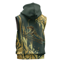 Montford Point Marines Overcoming Sleeveless Hoodie Military History Camouflage Art