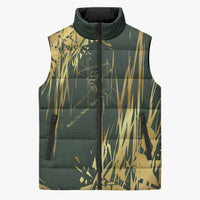 Montford Point Marines Overcoming Sleeveless Puffer Jacket Military History Camouflage Art