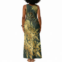 Montford Point Marines Overcoming Tank Maxi Dress Military History Camouflage Art