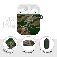 Montford Point Marines Not Above You AirPods Case Iwo Jima Military Map Camouflage Vintage Art