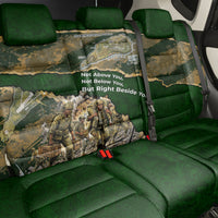 Montford Point Marines Not Above You Back Car Seat Cover Iwo Jima Military Map Camouflage Vintage Art