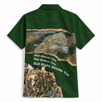Montford Point Marines Not Above You Hawaiian Shirt Iwo Jima Military Map Camouflage Vintage Art