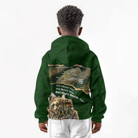 Montford Point Marines Not Above You Kid Hoodie Iwo Jima Military Map Camouflage Vintage Art