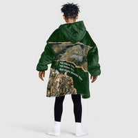 Montford Point Marines Not Above You Kid Wearable Blanket Hoodie Iwo Jima Military Map Camouflage Vintage Art