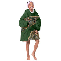 Montford Point Marines Not Above You Kid Wearable Blanket Hoodie Iwo Jima Military Map Camouflage Vintage Art
