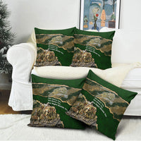 Montford Point Marines Not Above You Pillow Cover Iwo Jima Military Map Camouflage Vintage Art