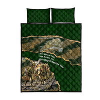 Montford Point Marines Not Above You Quilt Bed Set Iwo Jima Military Map Camouflage Vintage Art