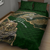 Montford Point Marines Not Above You Quilt Bed Set Iwo Jima Military Map Camouflage Vintage Art
