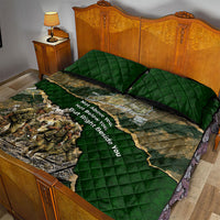 Montford Point Marines Not Above You Quilt Bed Set Iwo Jima Military Map Camouflage Vintage Art