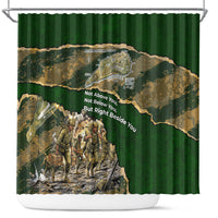 Montford Point Marines Not Above You Shower Curtain Iwo Jima Military Map Camouflage Vintage Art