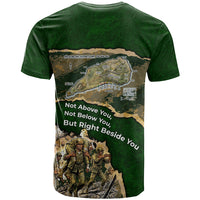 Montford Point Marines Not Above You T shirt Iwo Jima Military Map Camouflage Vintage Art