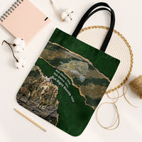 Montford Point Marines Not Above You Tote Bag Iwo Jima Military Map Camouflage Vintage Art