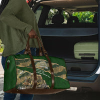 Montford Point Marines Not Above You Travel Bag Iwo Jima Military Map Camouflage Vintage Art