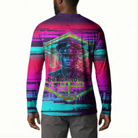 Montford Point Marines Legacy 1942 Button Sweatshirt The Right To Fight Retro Glitch Vaporwave Art