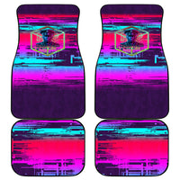 Montford Point Marines Legacy 1942 Car Mats The Right To Fight Retro Glitch Vaporwave Art