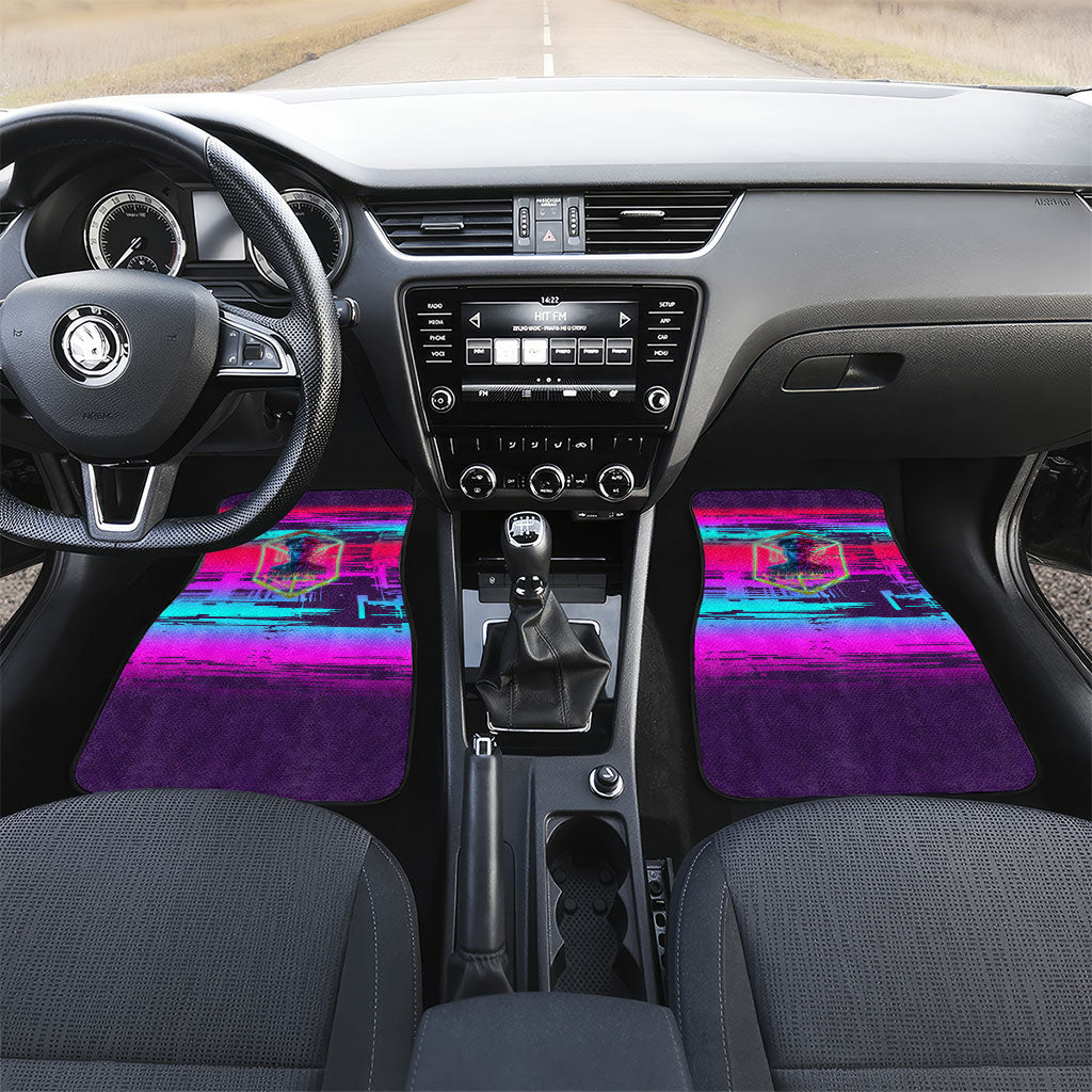 Montford Point Marines Legacy 1942 Car Mats The Right To Fight Retro Glitch Vaporwave Art