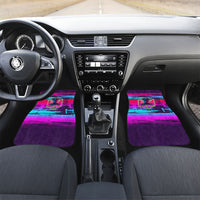 Montford Point Marines Legacy 1942 Car Mats The Right To Fight Retro Glitch Vaporwave Art