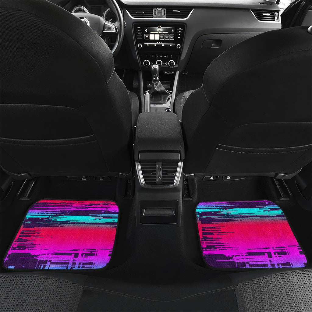 Montford Point Marines Legacy 1942 Car Mats The Right To Fight Retro Glitch Vaporwave Art