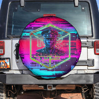 Montford Point Marines Legacy 1942 Spare Tire Cover The Right To Fight Retro Glitch Vaporwave Art
