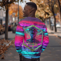 Montford Point Marines Legacy 1942 Sweatshirt The Right To Fight Retro Glitch Vaporwave Art