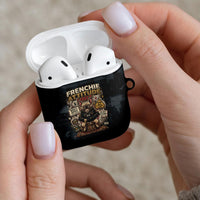 French Bulldog Tiny Body Major Attitude AirPods Case Urban Streetwear Cool Frenchie Mascot Art