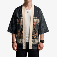 French Bulldog Tiny Body Major Attitude Kimono Urban Streetwear Cool Frenchie Mascot Art