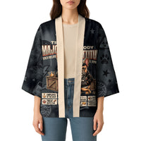 French Bulldog Tiny Body Major Attitude Kimono Urban Streetwear Cool Frenchie Mascot Art