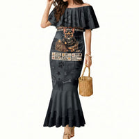French Bulldog Tiny Body Major Attitude Mermaid Dress Urban Streetwear Cool Frenchie Mascot Art