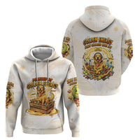 Powered By Golden Energy Hoodie Golden Retriever In Toy Retro Comic Crate Art