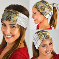 Powered By Golden Energy Neck Gaiter Golden Retriever In Toy Retro Comic Crate Art