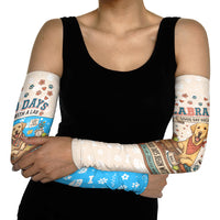 Labrador Good Days Start With A Lab Arm Sleeves Retro Cute Yellow Lab Paws And Tennis Balls