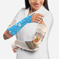 Labrador Good Days Start With A Lab Arm Sleeves Retro Cute Yellow Lab Paws And Tennis Balls