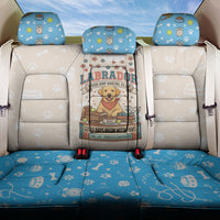 Labrador Good Days Start With A Lab Back Car Seat Cover Retro Cute Yellow Lab Paws And Tennis Balls