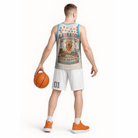 Labrador Good Days Start With A Lab Basketball Jersey Retro Cute Yellow Lab Paws And Tennis Balls