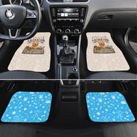 Labrador Good Days Start With A Lab Car Mats Retro Cute Yellow Lab Paws And Tennis Balls