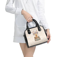 Labrador Good Days Start With A Lab Shoulder Handbag Retro Cute Yellow Lab Paws And Tennis Balls