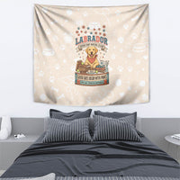 Labrador Good Days Start With A Lab Tapestry Retro Cute Yellow Lab Paws And Tennis Balls