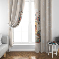 Labrador Good Days Start With A Lab Window Curtain Retro Cute Yellow Lab Paws And Tennis Balls
