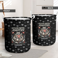 Jimothy The Raccoon Laundry Basket Vintage Raccoon Small Frame Big Heart