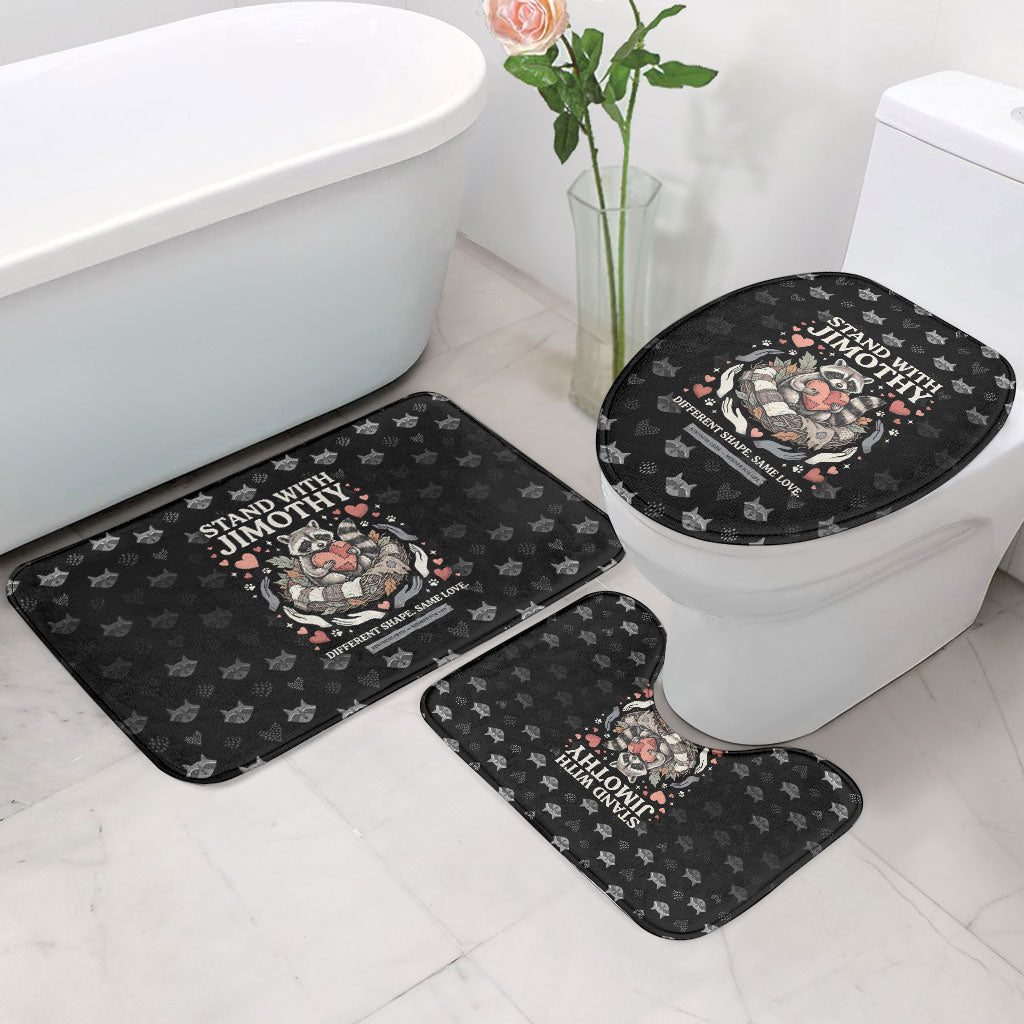 Jimothy The Raccoon Bathroom Set Vintage Raccoon Small Frame Big Heart
